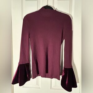 INC International Concepts Medium Burgundy long sleeve shirt